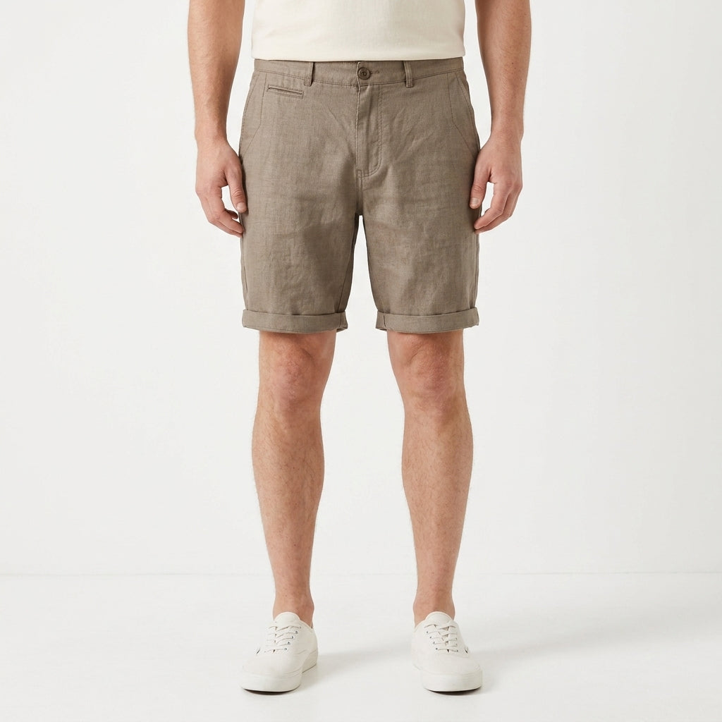 Tailored Coastal Summer Shorts For Men
