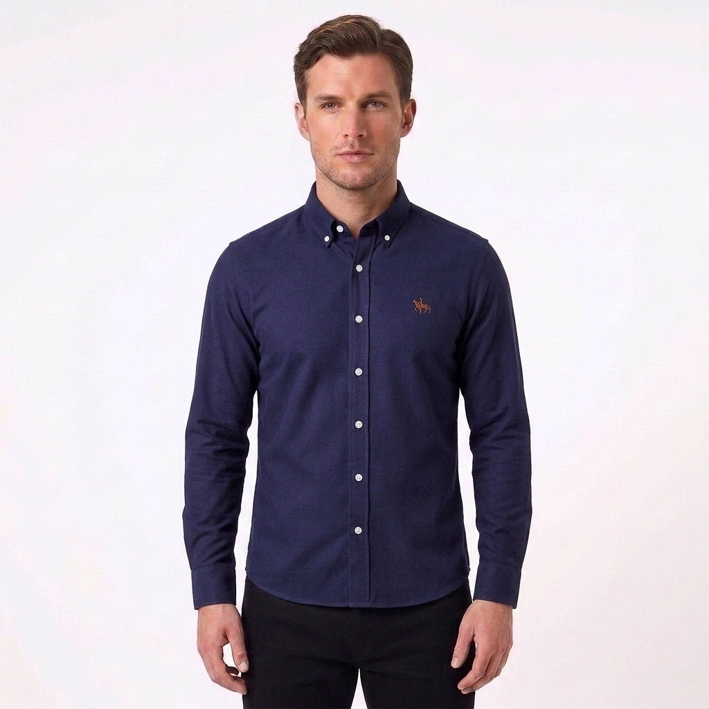 Premium Cotton Button-Up Shirt For Men