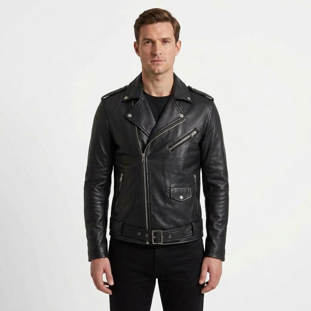 Sleek Statement Outerwear Jacket For Men