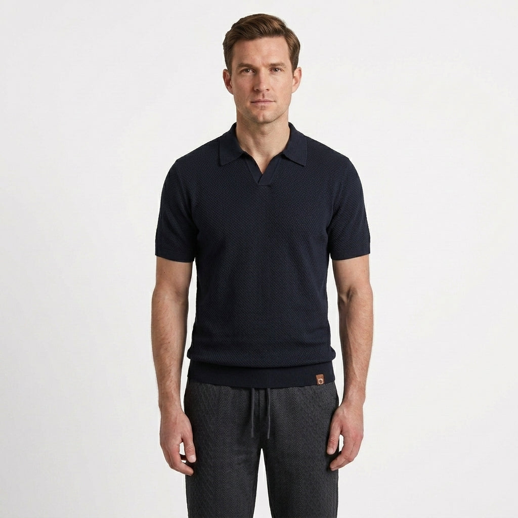 Tailored Elegant Polo Shirt For Men