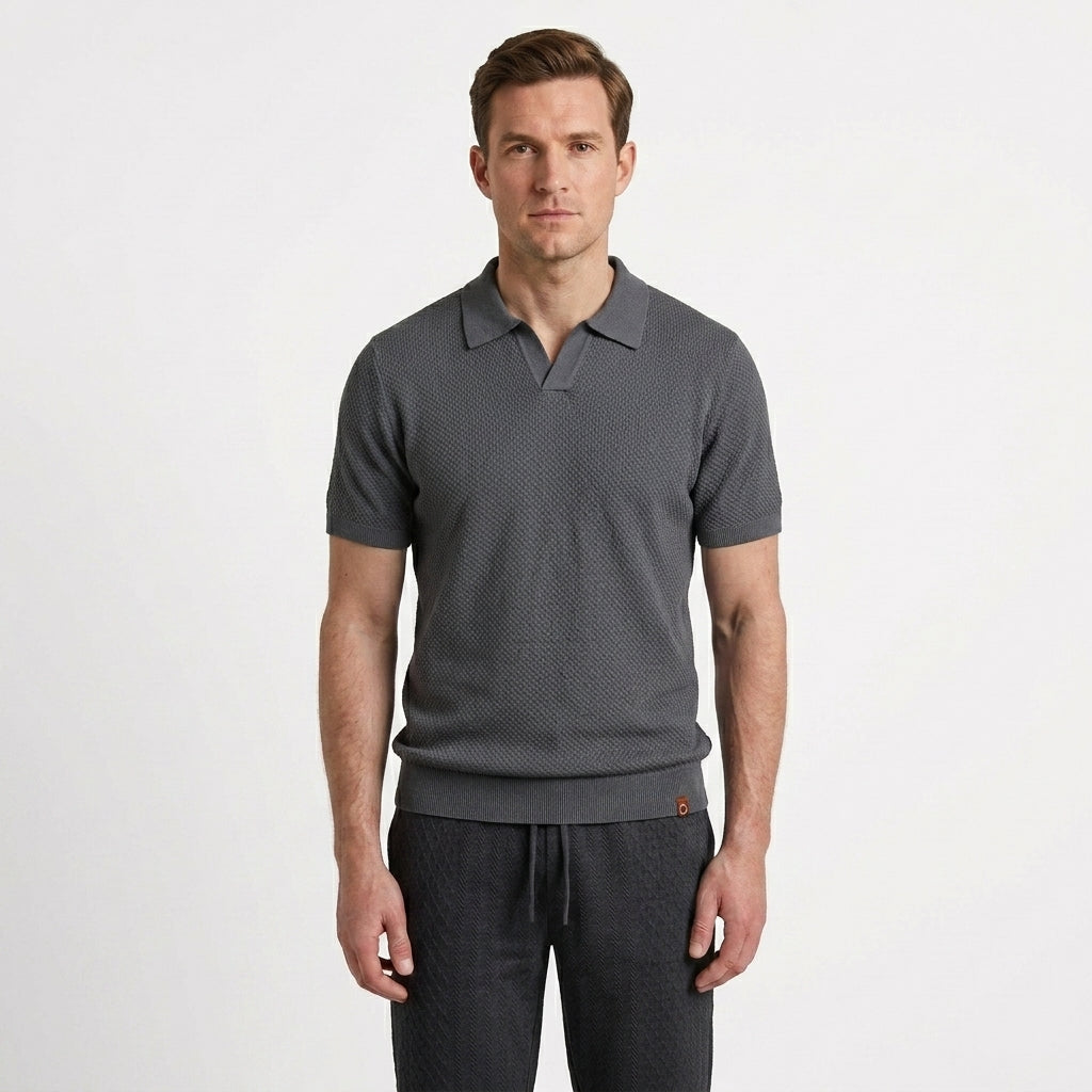 Tailored Elegant Polo Shirt For Men