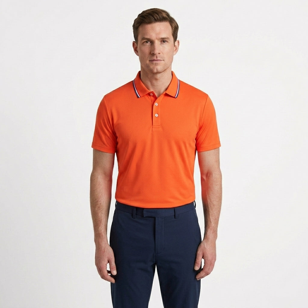 Tailored Elegant Polo Shirt For Men