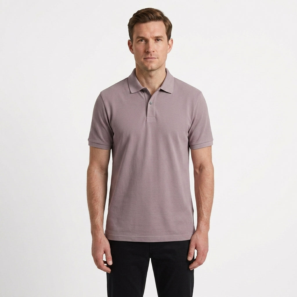 Structured Everyday Polo Shirt For Men