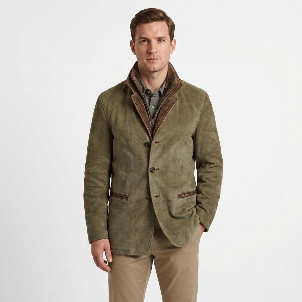 Heritage Retro Layering Jacket For Men