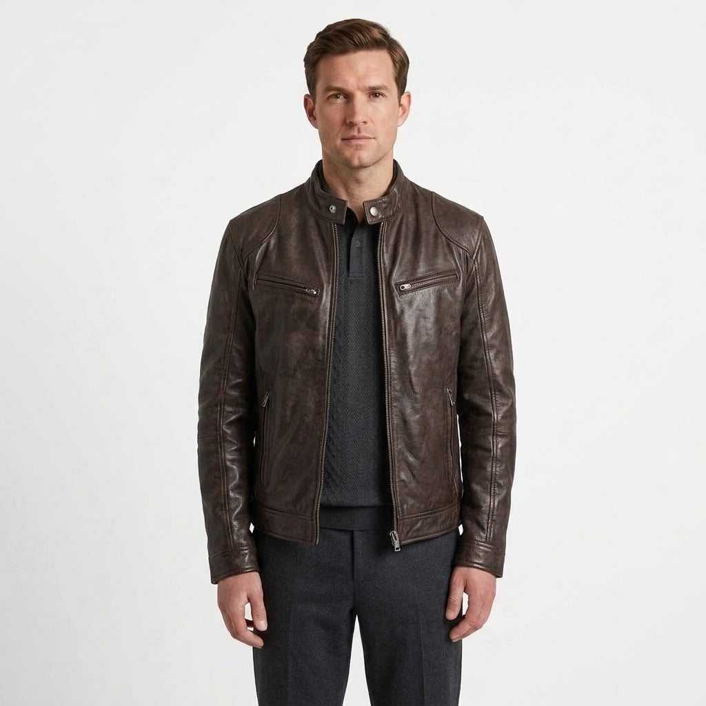 Sleek Structured Jacket For Men