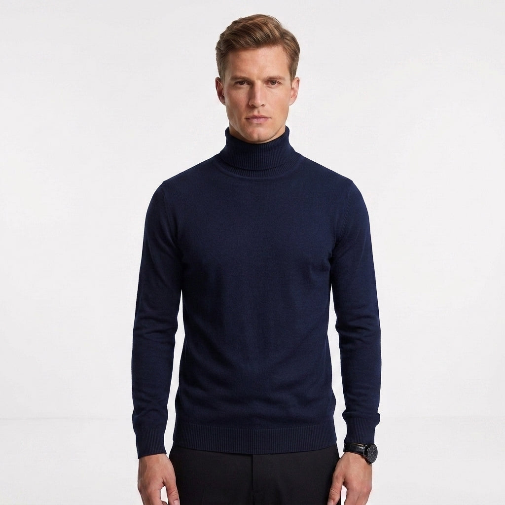 Cashmere Turtleneck Sweater For Men