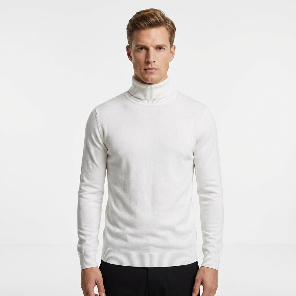 Cashmere Turtleneck Sweater For Men