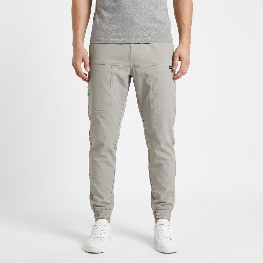 Tailored Utility Cargo Trousers For Men