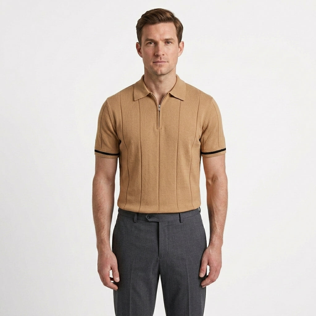 Tailored Elegant Polo Shirt For Men