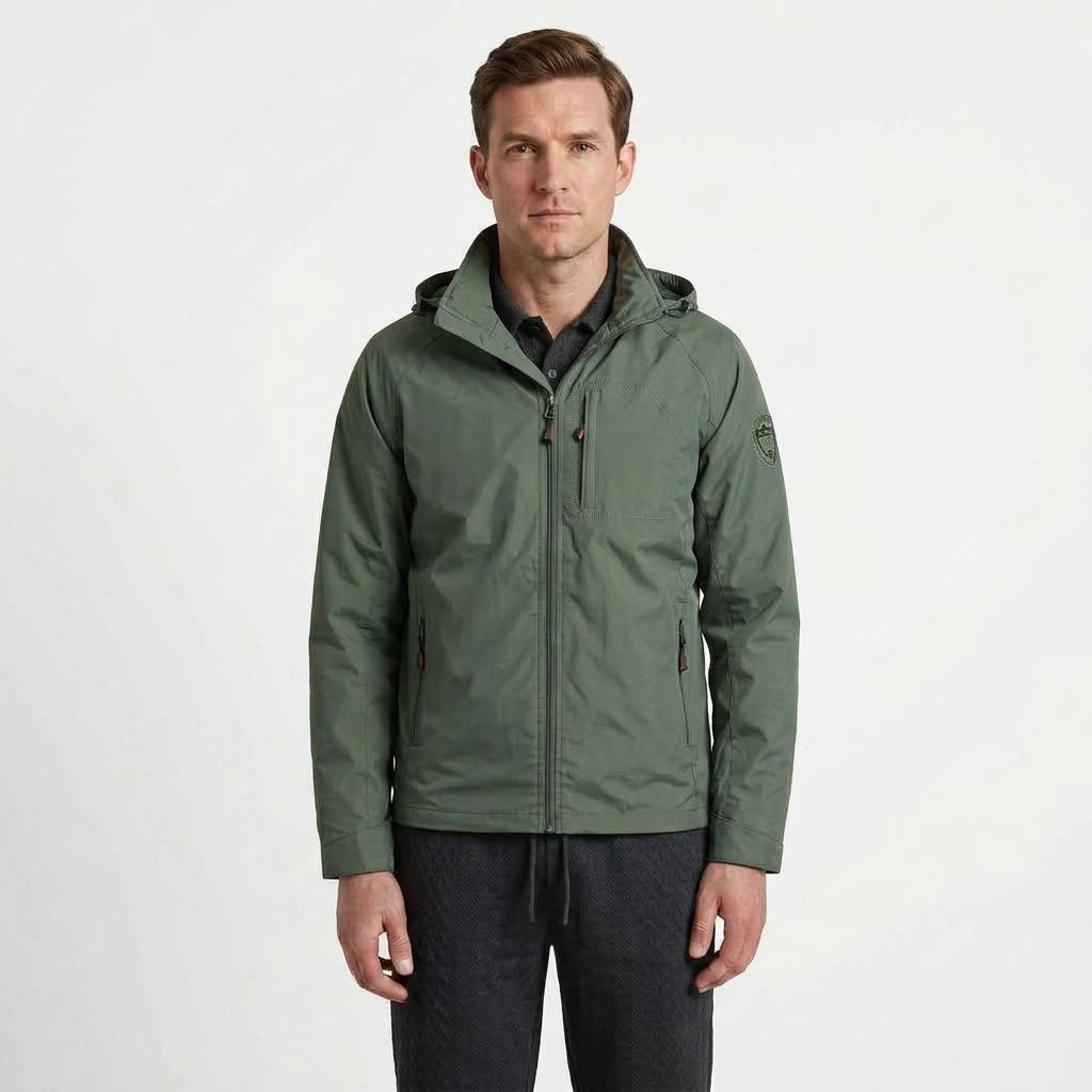 Hooded Waterproof Travel Jacket For Men