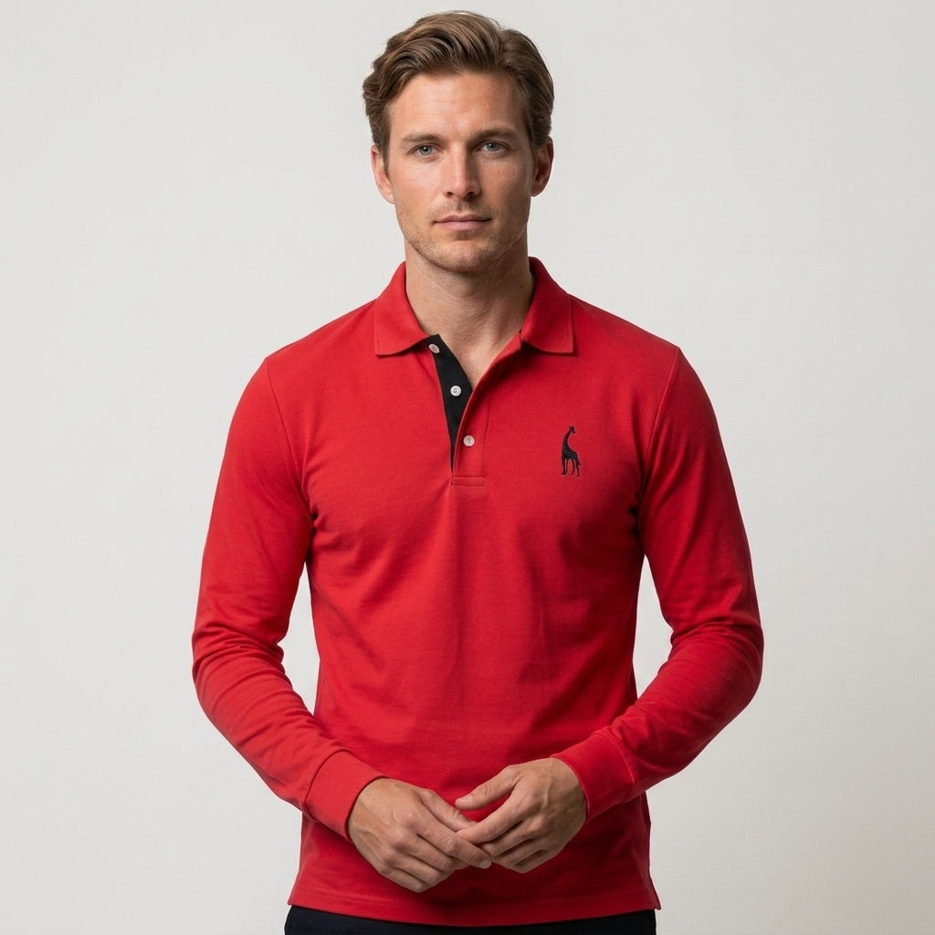 Classic Cotton Polo Shirt For Men