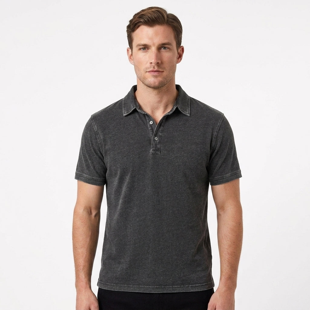 Classic Casual Polo Shirt For Men