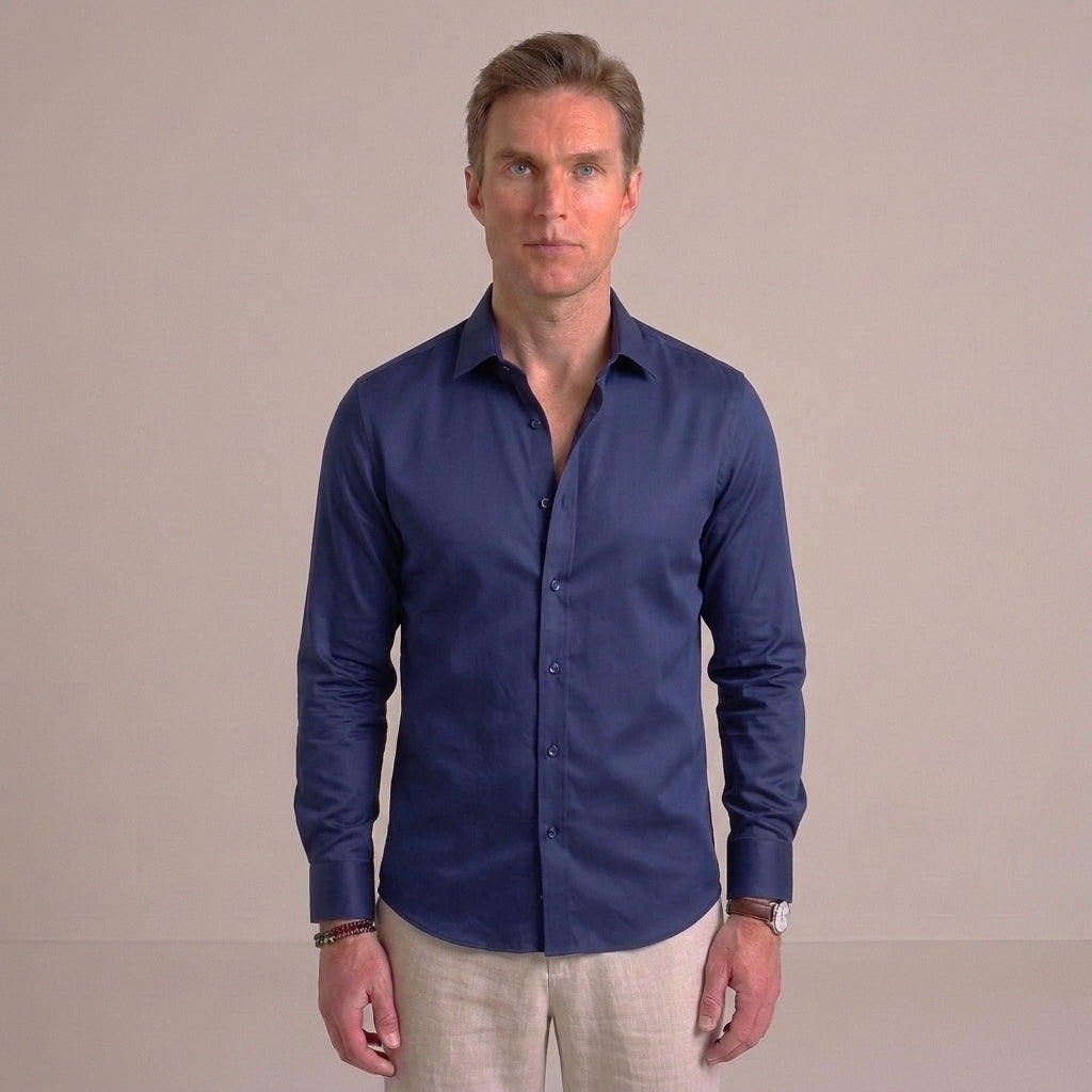 Executive Stretch Dress Shirt For Men