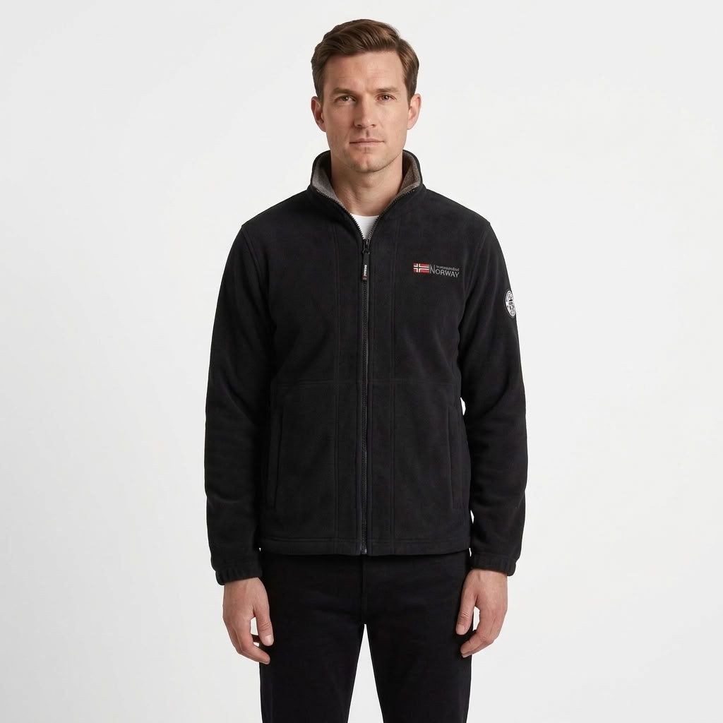 Double-Sided Fleece Winter Coat For Men