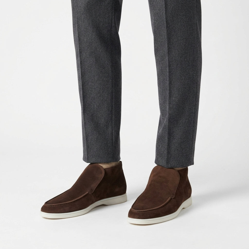 Elevated High Top Loafers For Men