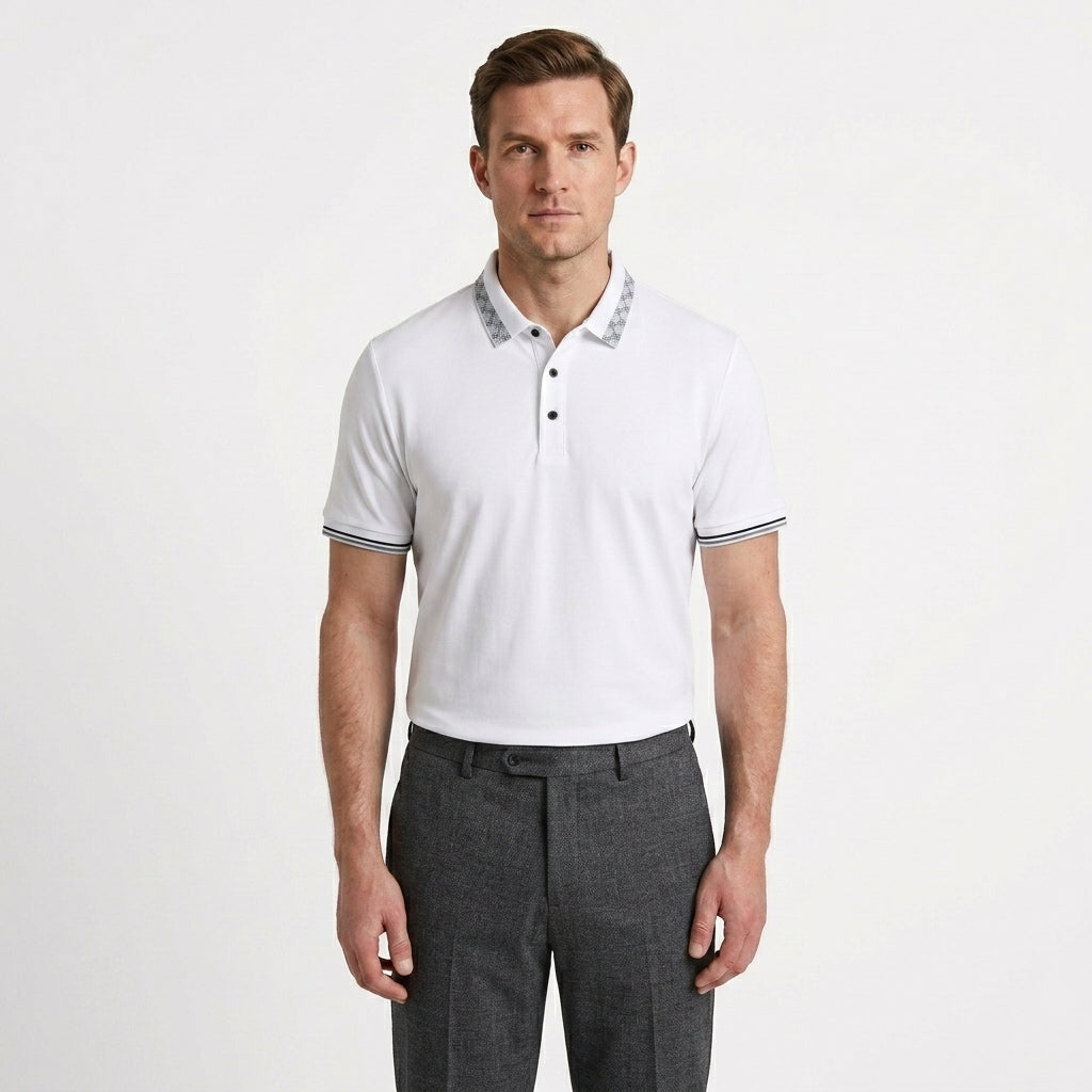 Tailored Premium Cotton Polo Shirt For Men