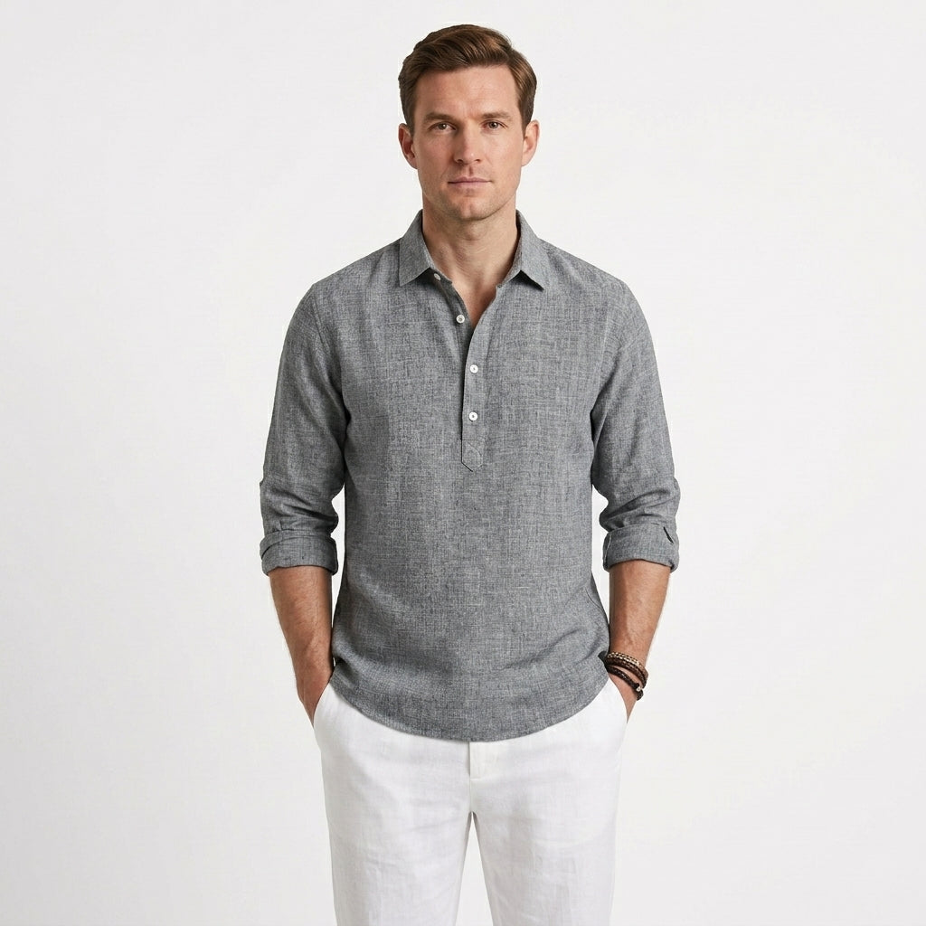 Tailored Classic Winter Shirt For Men
