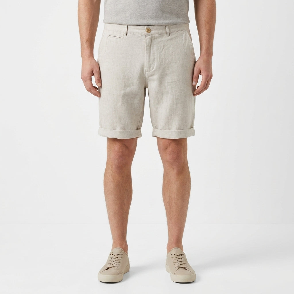 Tailored Coastal Summer Shorts For Men