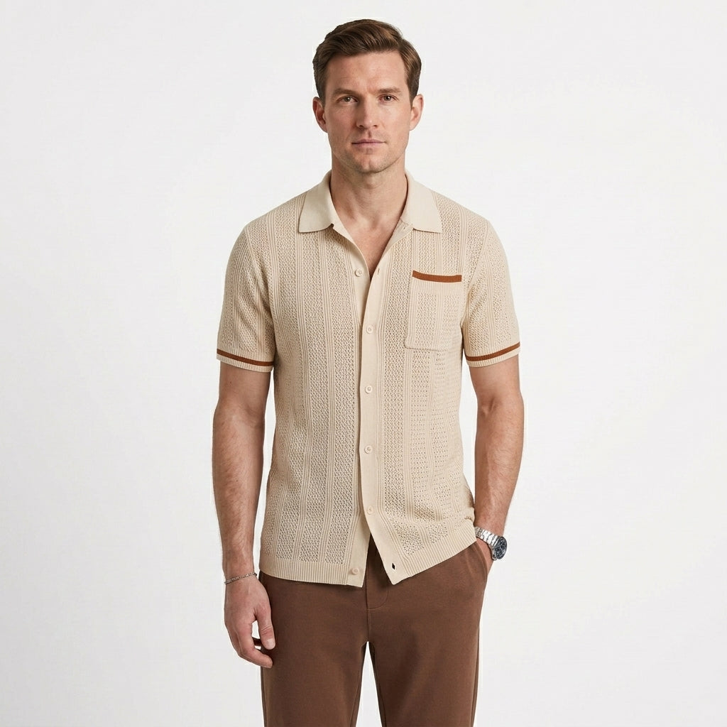 Relaxed Beach Shirt For Men