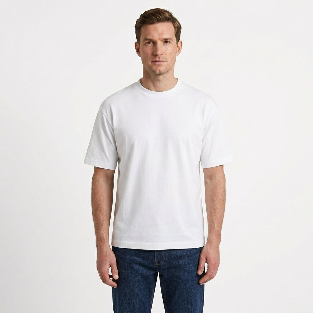 Refined Crew Neck Everyday T-Shirt For Men