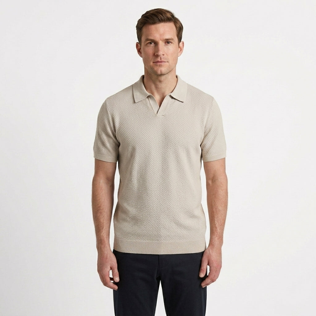 Tailored Elegant Polo Shirt For Men