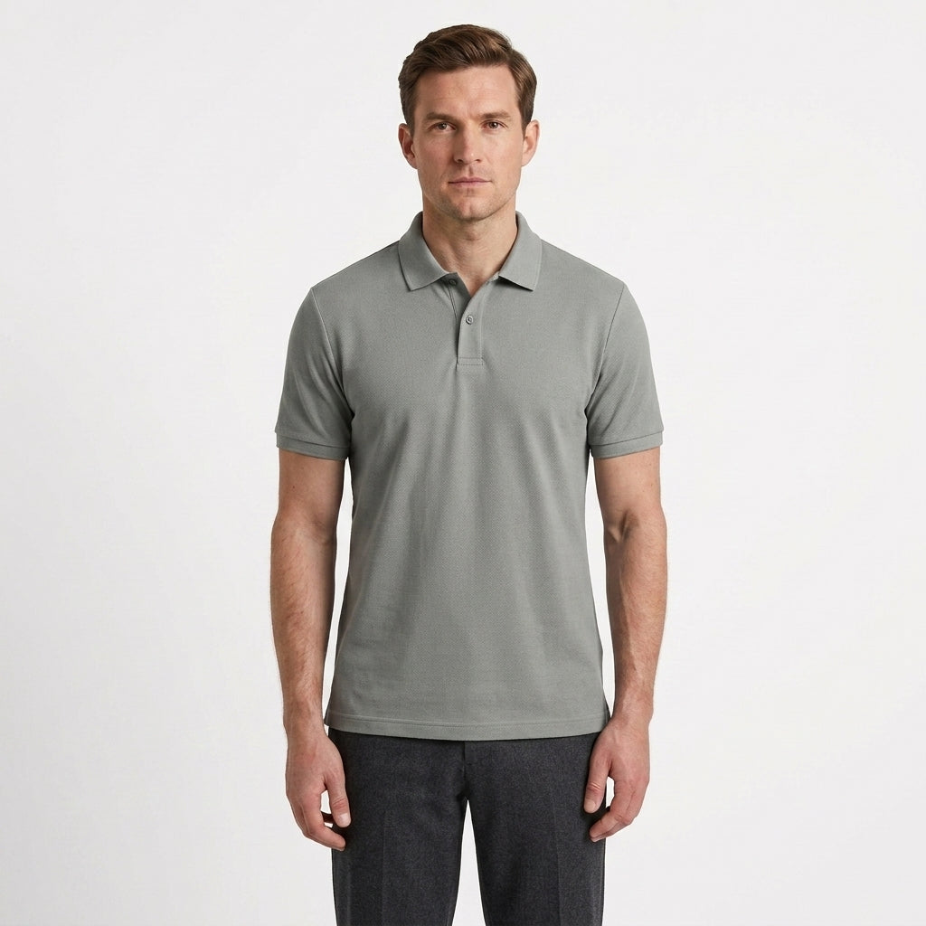 Structured Everyday Polo Shirt For Men