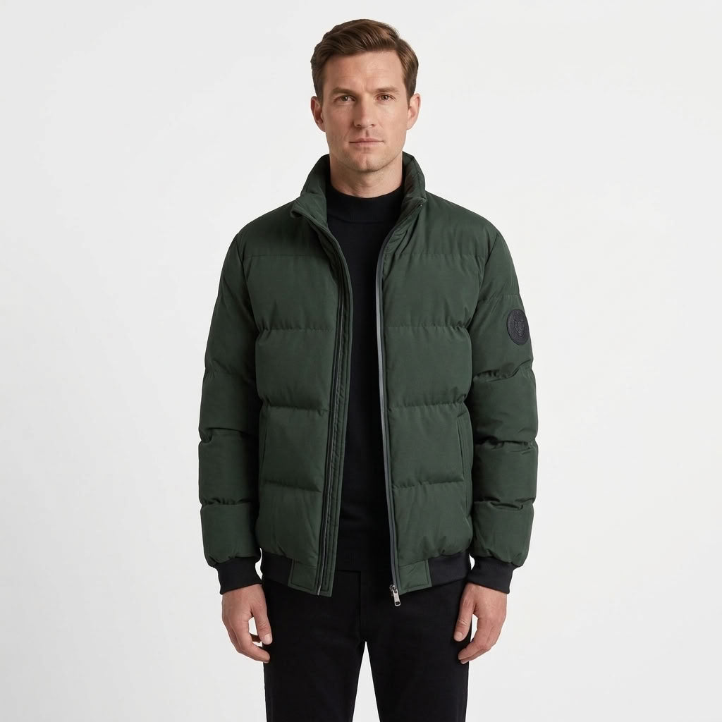 Tailored Wind-Resistant City Jacket For Men
