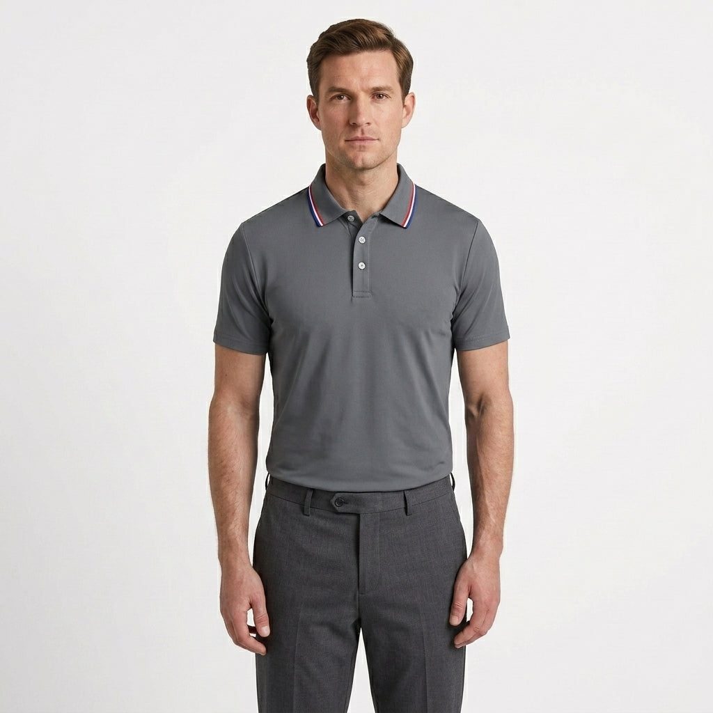 Tailored Elegant Polo Shirt For Men