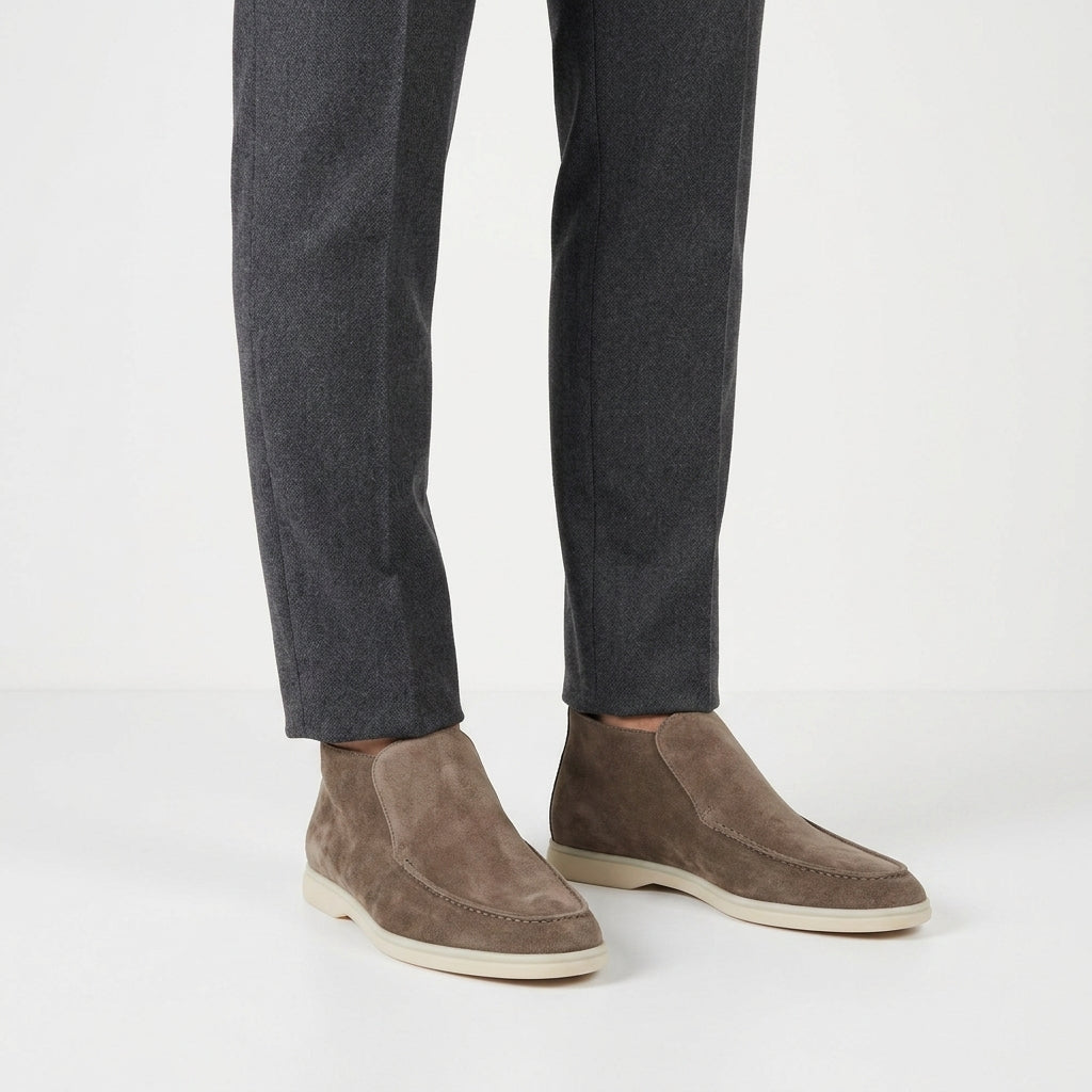 Elevated High Top Loafers For Men