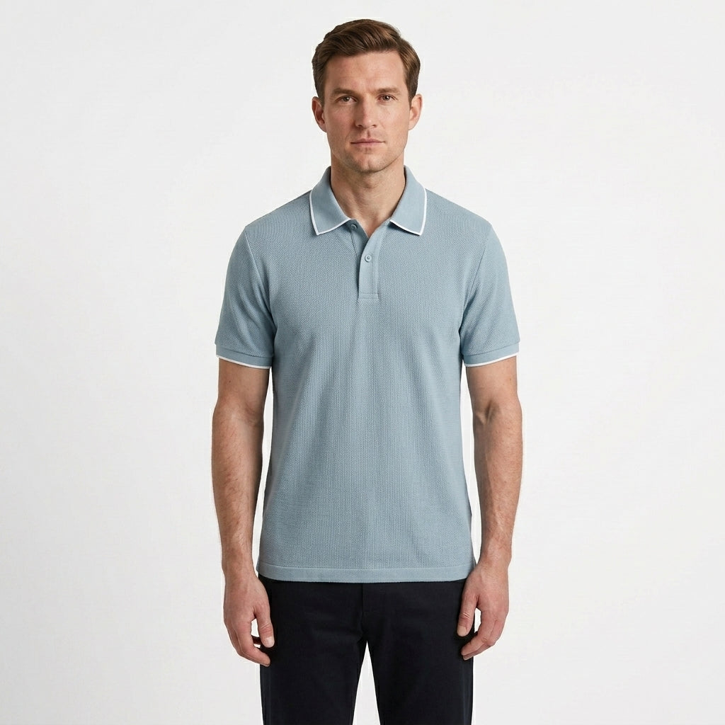 Classic Cotton Polo Shirt For Men