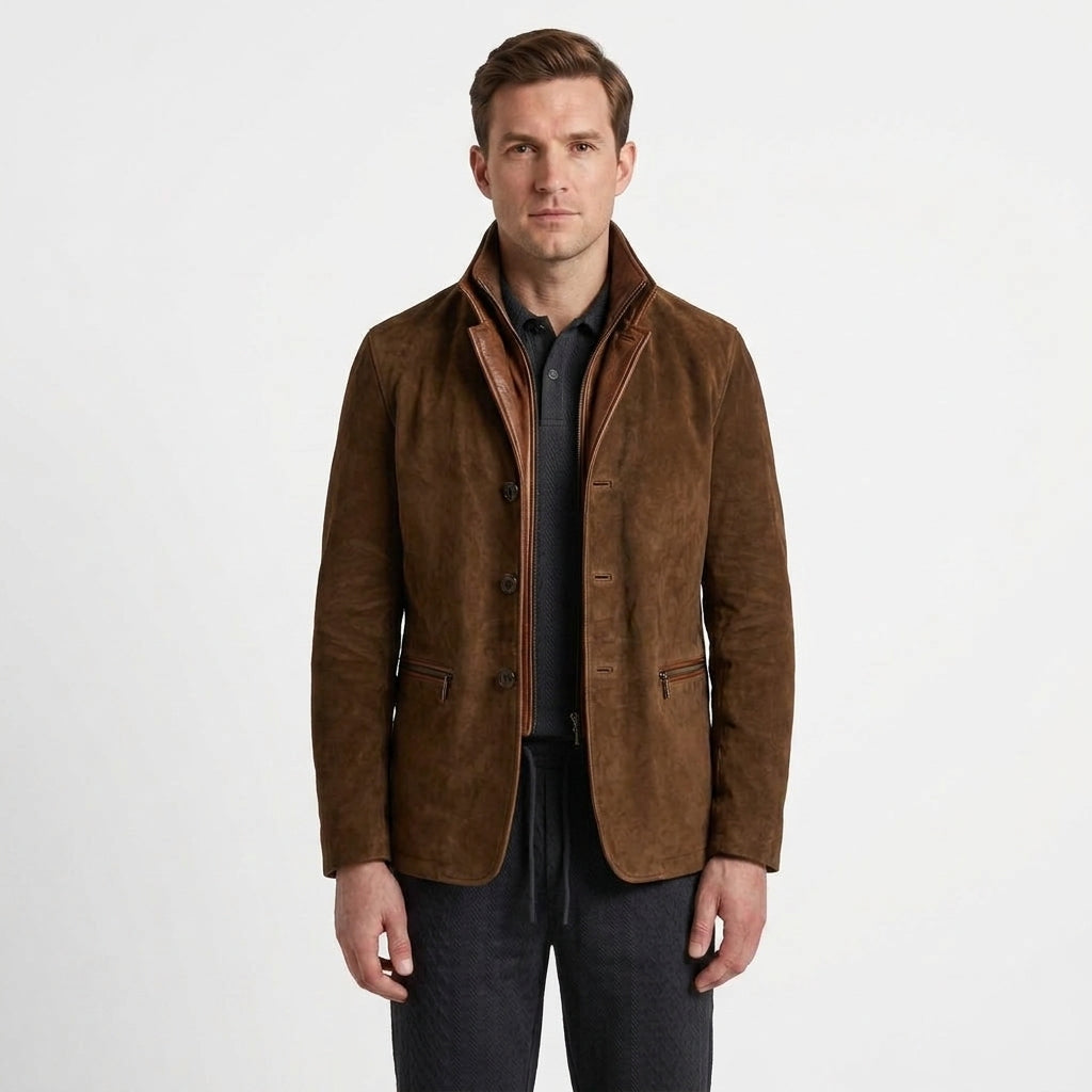 Heritage Retro Layering Jacket For Men