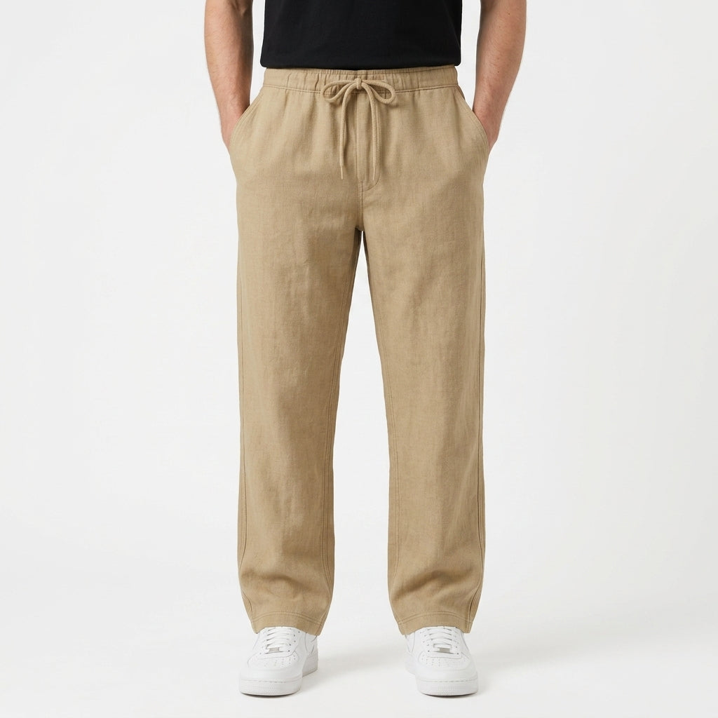 Tailored Linen Summer Pants For Men