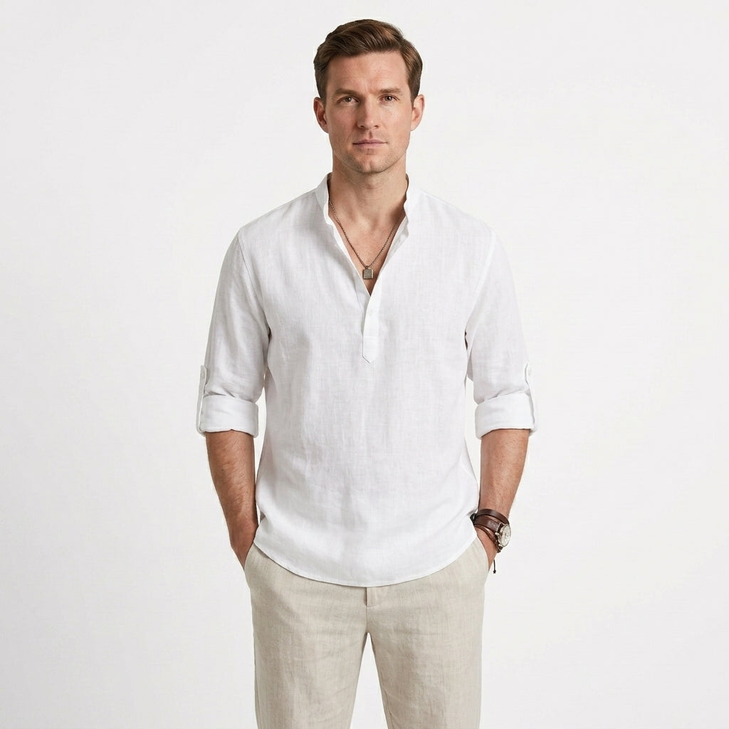 Tailored Everyday Button Shirt For Men