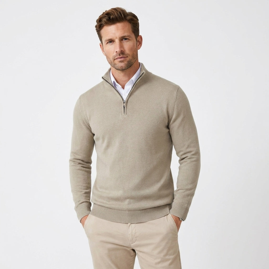 Men’s Classic Half-Zip Sweater