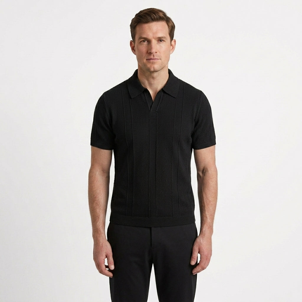 Elegant Tailored Polo Shirt For Men