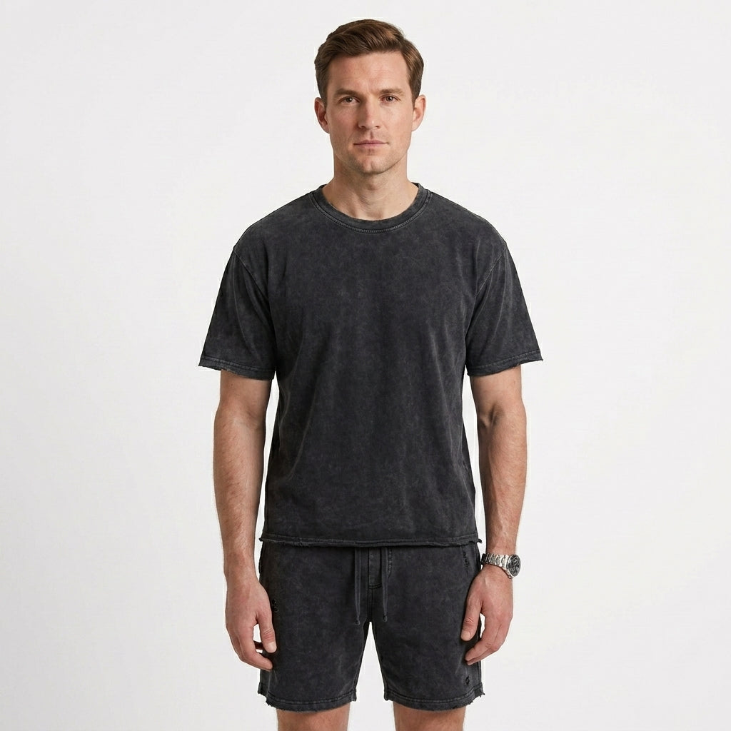 Relaxed Breathable Summer Set For Men