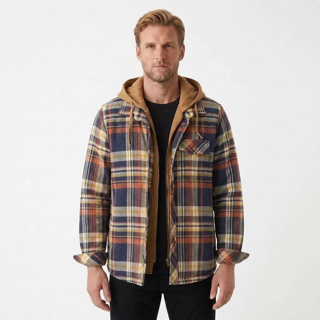 Retro Tailored Layering Jacket For Men