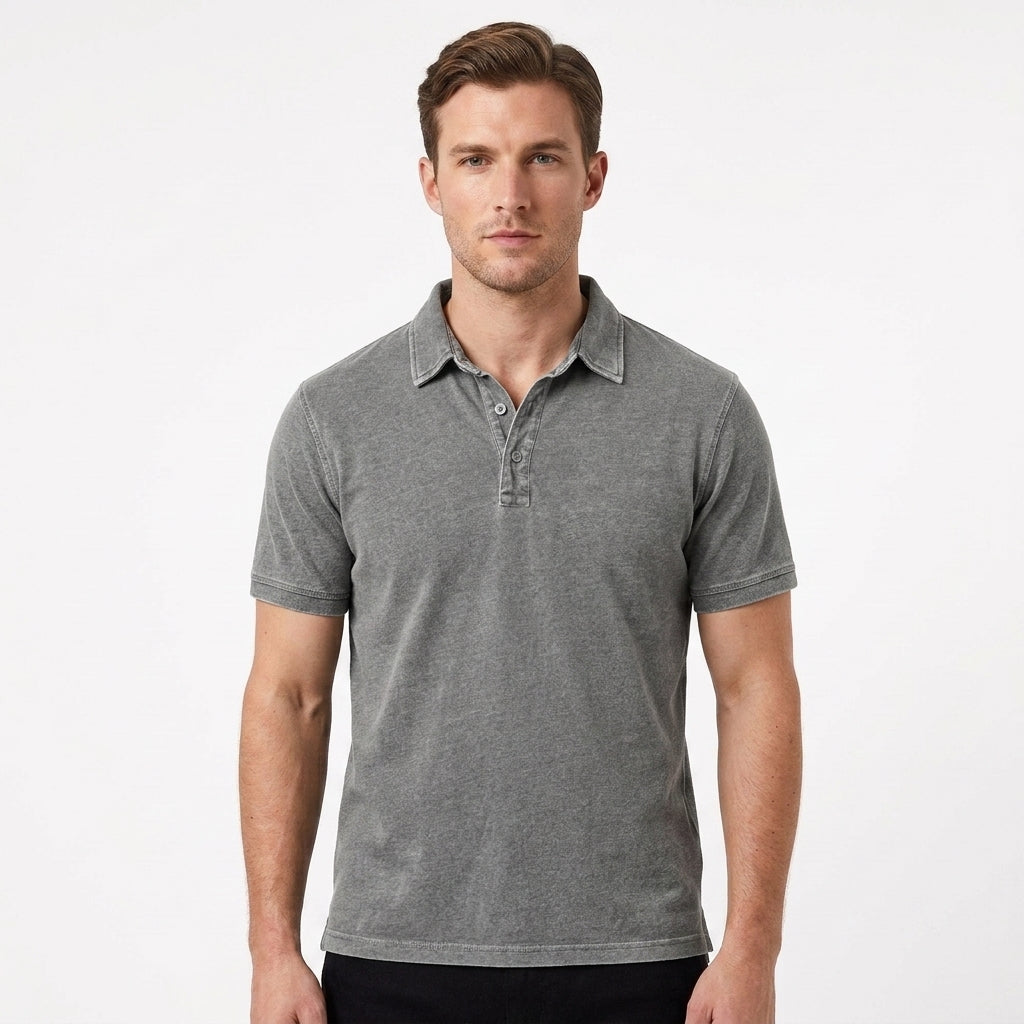 Classic Casual Polo Shirt For Men