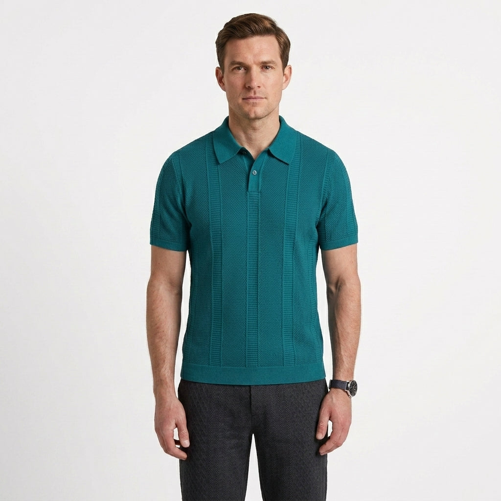 Elegant Tailored Polo Shirt For Men
