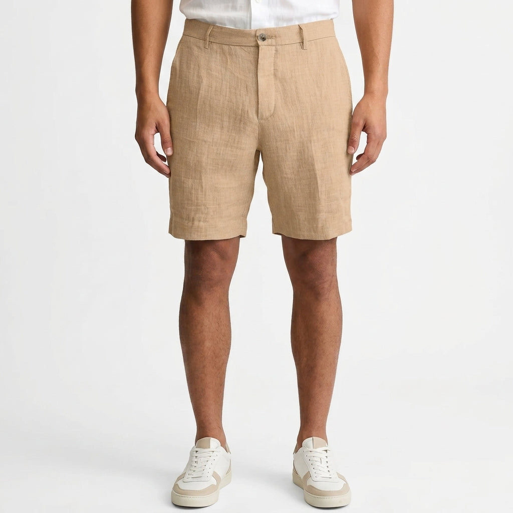 Tailored Linen Summer Shorts For Men