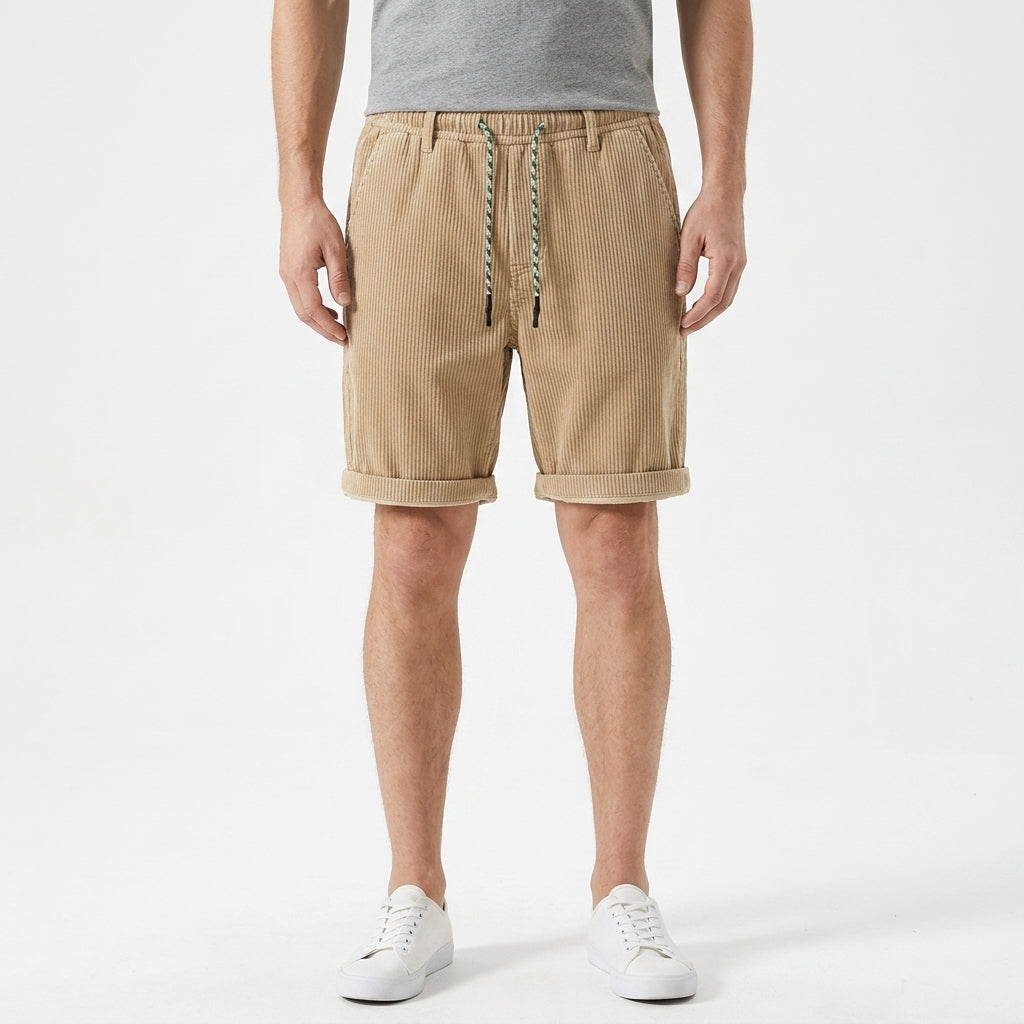 Tailored Textured Summer Shorts For Men