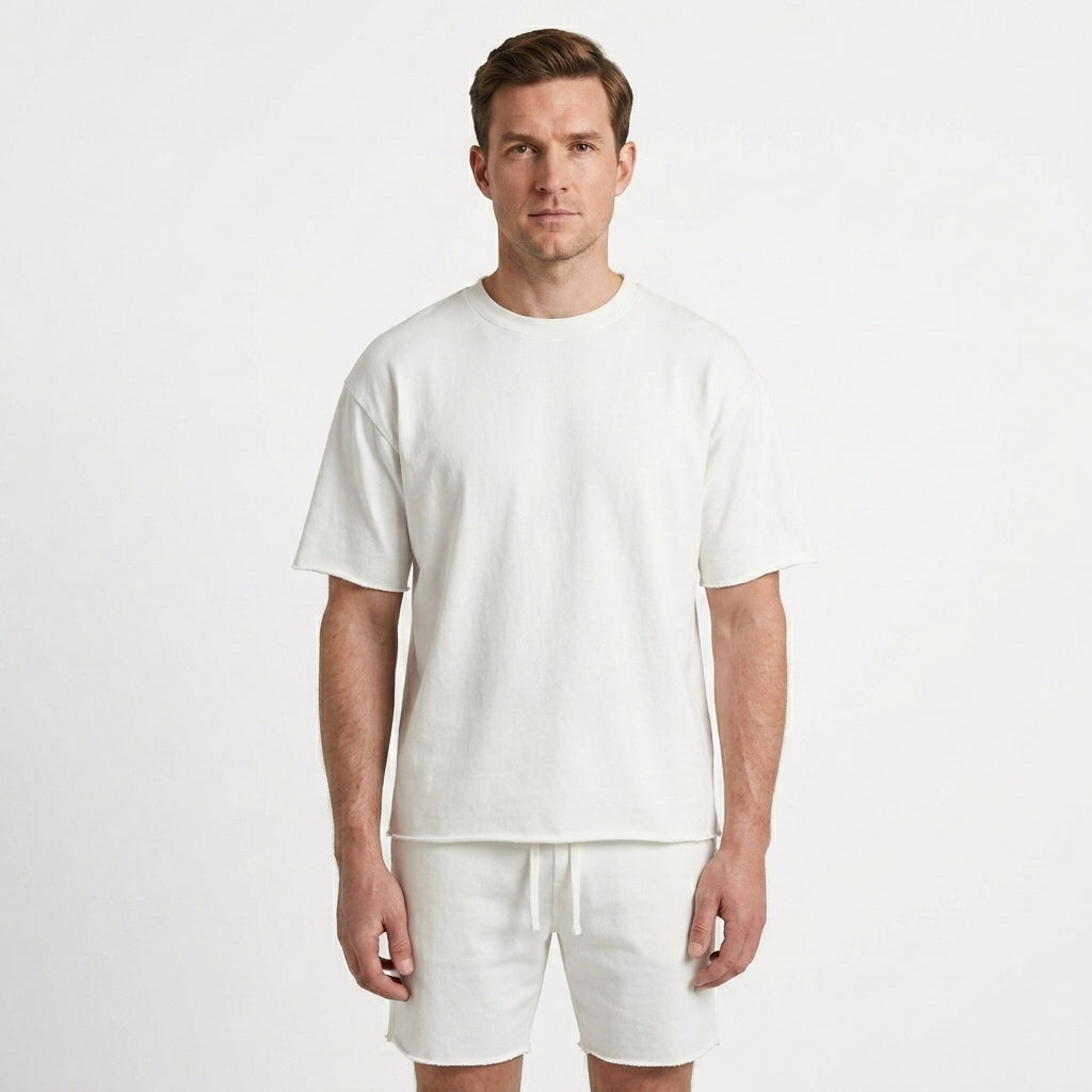 Relaxed Breathable Summer Set For Men