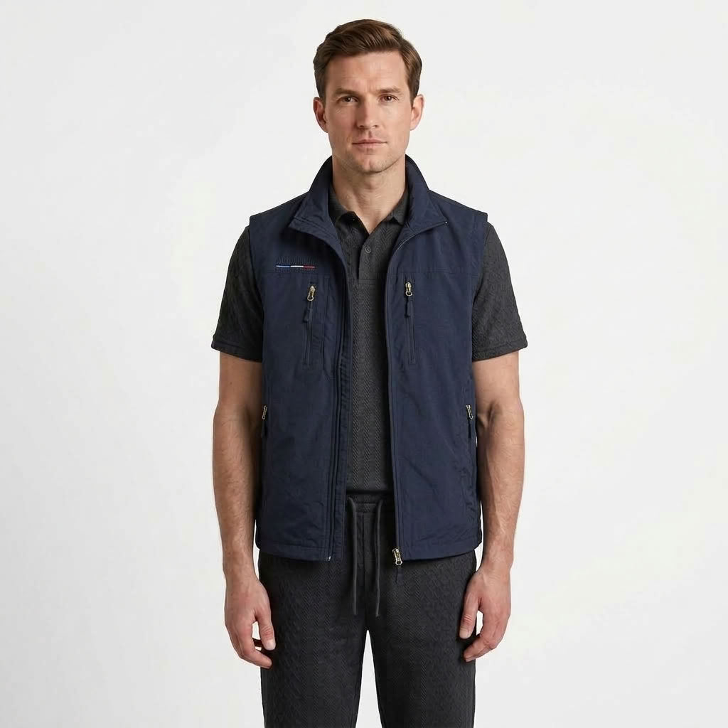 Refined Lightweight Cardigan For Men