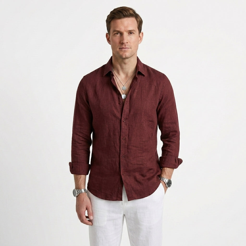 Relaxed Tailored Everyday Shirt For Men