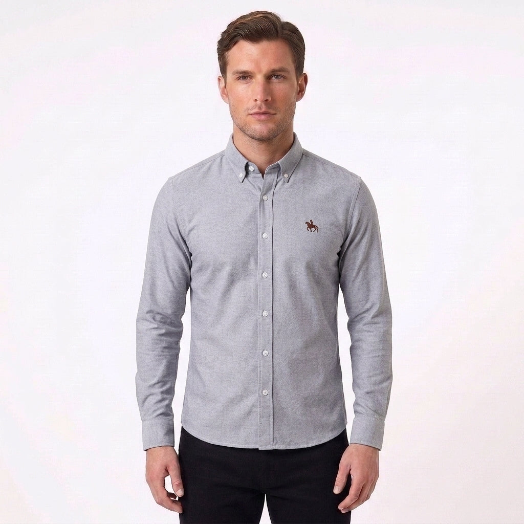 Premium Cotton Button-Up Shirt For Men