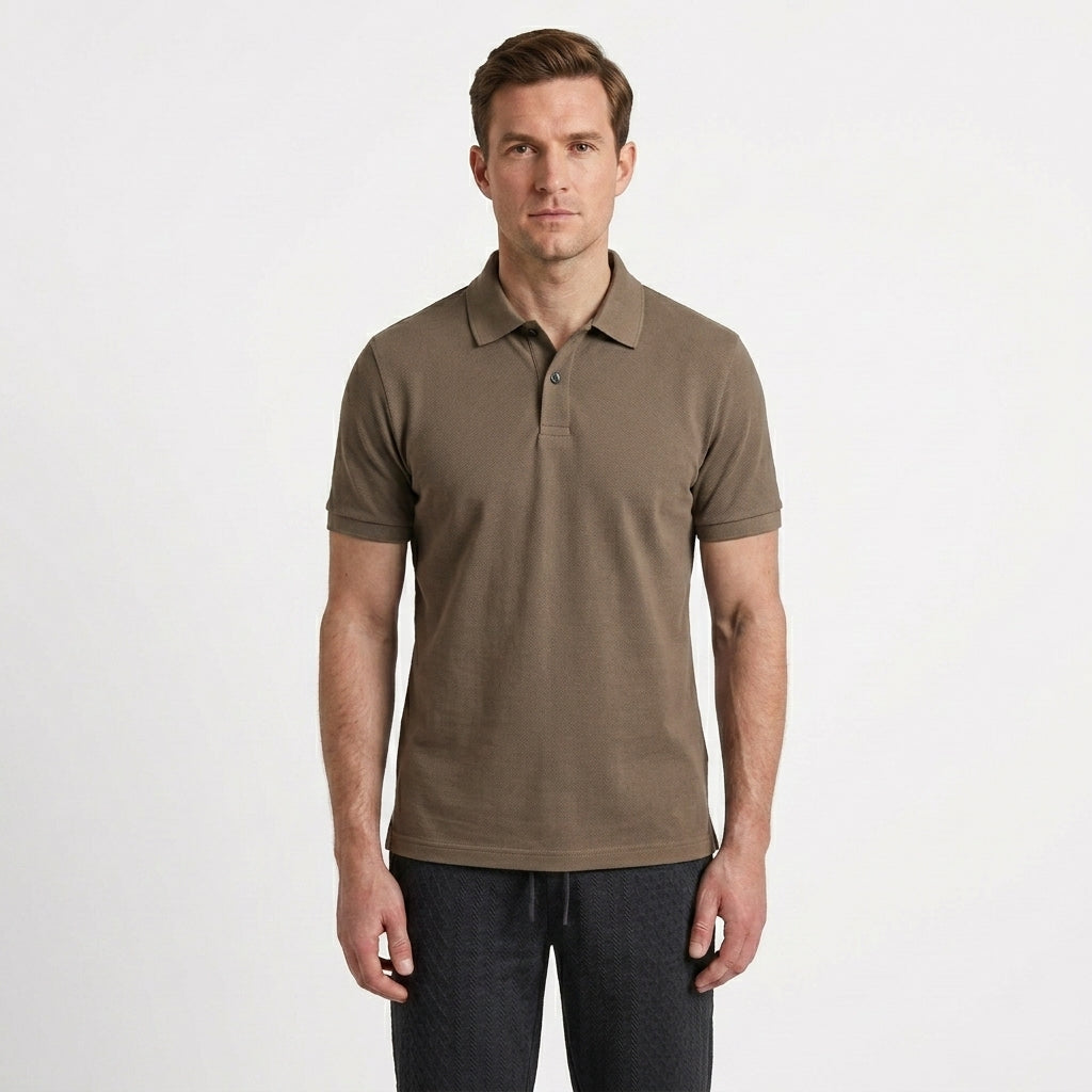 Structured Everyday Polo Shirt For Men