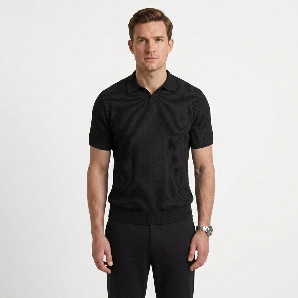 Tailored Business Polo Shirt For Men