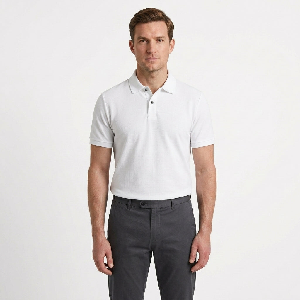 Structured Everyday Polo Shirt For Men
