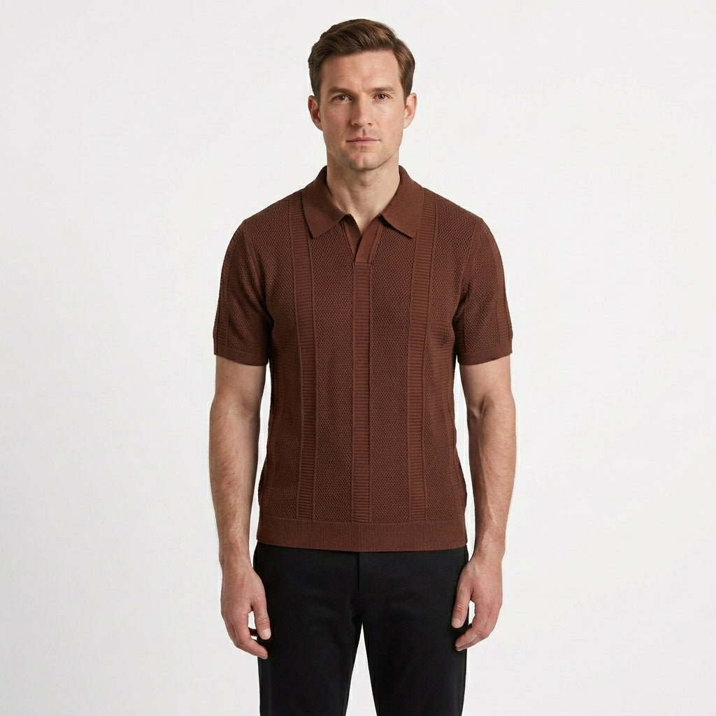 Elegant Tailored Polo Shirt For Men
