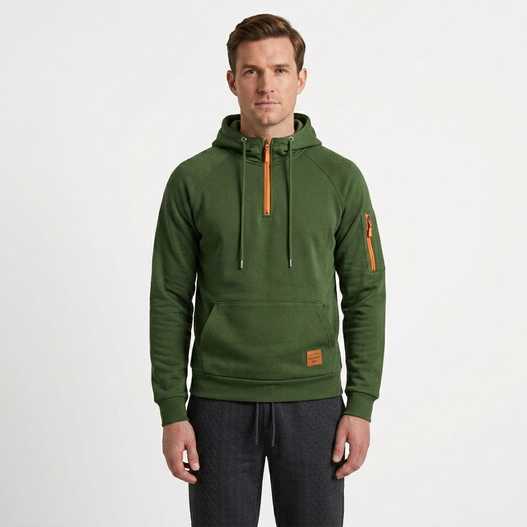 Modern Structured Hoodie For Men